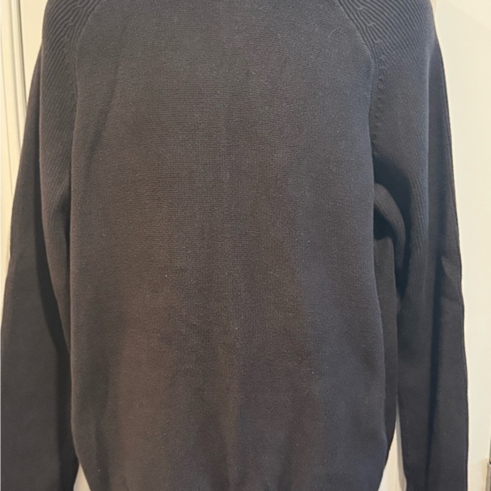 Men's Gap Black Cotton Heavy Sweater XL